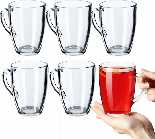 Kadax Becher Glas Transparent 350ml