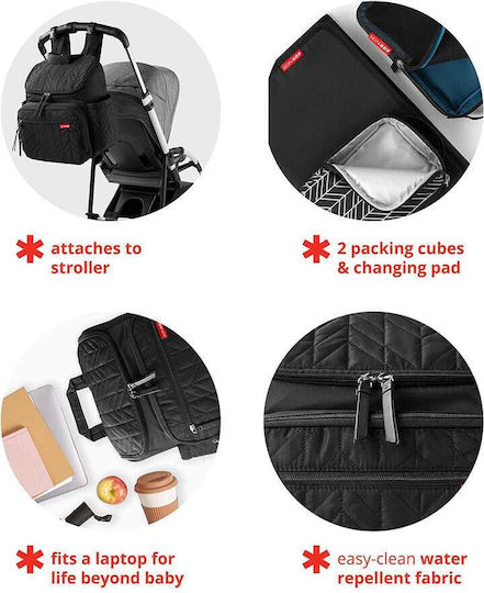 Skip Hop Skip Hop Backpack Diaper Bag Forma Dark Sage 41x20x36cm