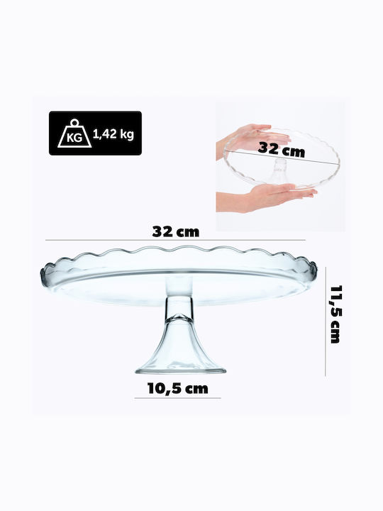 Kadax Cake Stand Transparent