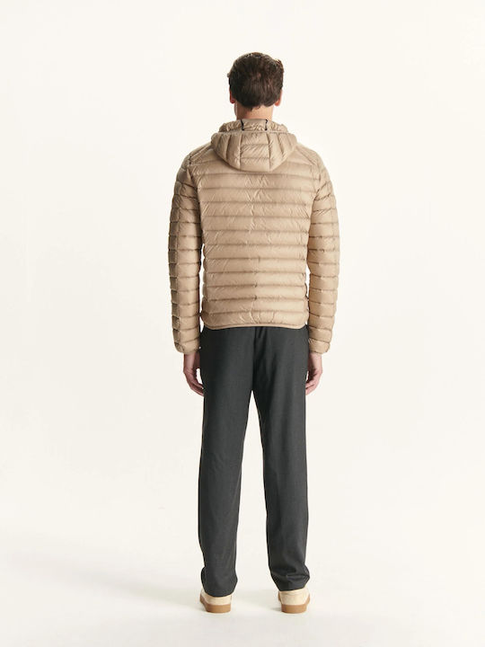 Jott Ανδρικό Μπουφάν Puffer Beige