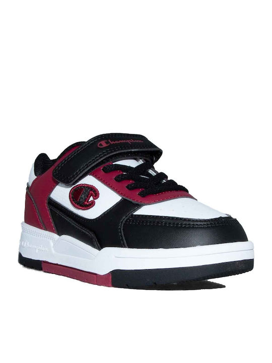 Heritage Kinder Sportschuhe Basketball mit Bügel- und Schleifenverschluss Schwarz