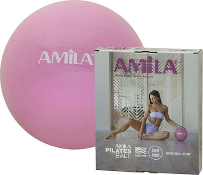 Amila Mini Minge de exerciții Pilates 25cm în Roz Culore