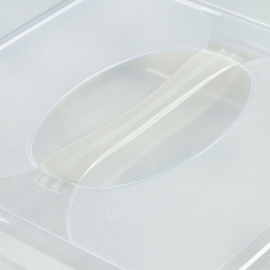 Kadax Kunststoff Aufbewahrungsbox mit Deckel Braun 1Stück