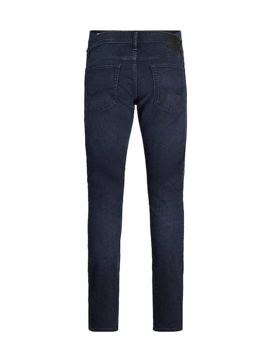 Glenn Men's Jeans Pants with Slim Fit Blue Denim