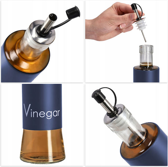 Kadax Δοχείο Λαδιού Γυάλινο με Ροή 320ml
