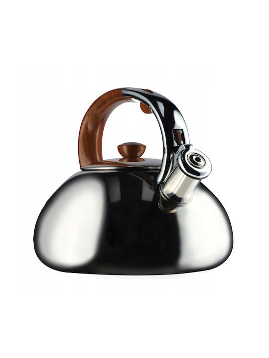 Kadax Teapot Stainless Steel Silver 2500ml