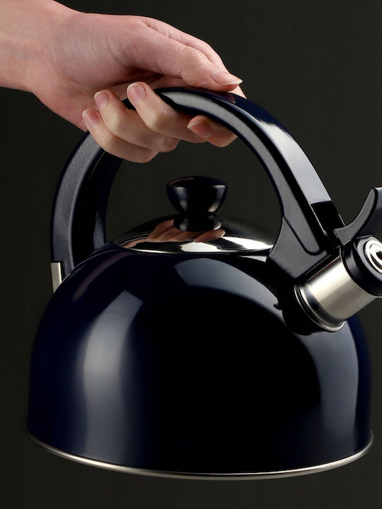 Kadax Teapot Stainless Steel Blue 1700ml