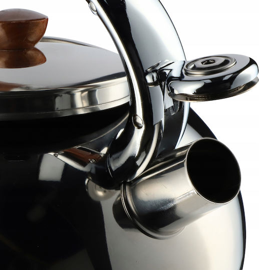 Kadax Teapot Stainless Steel Silver 2500ml