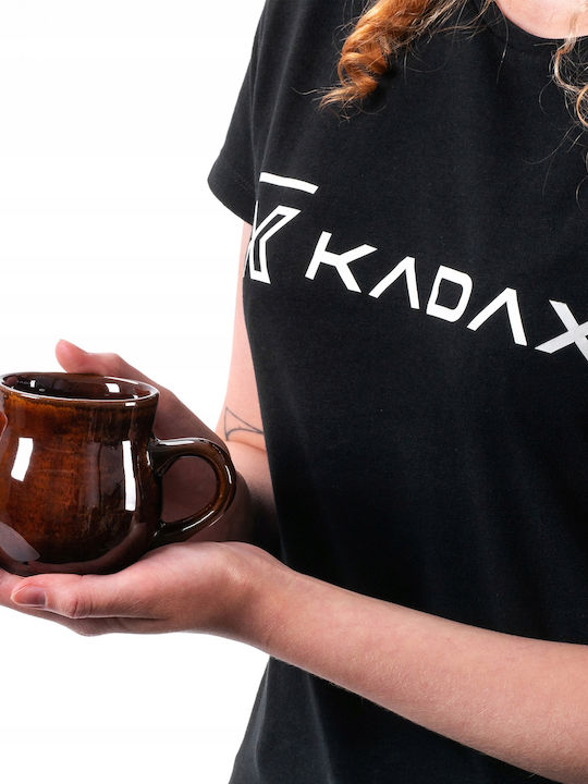 Kadax Ceainic cu Cană Ceramică Maro