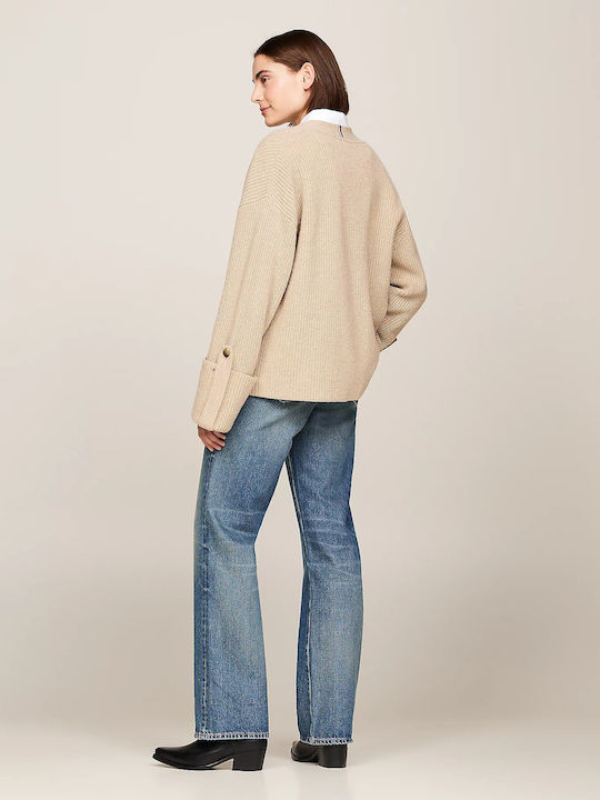 Дамска плетена жилетка Classic Beige