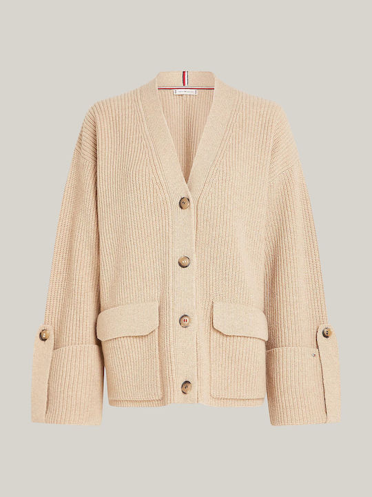 Дамска плетена жилетка Classic Beige