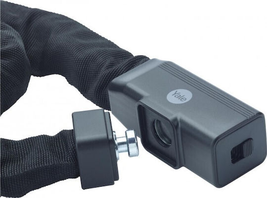 Yale Bicycle Cable Lock with Key Black