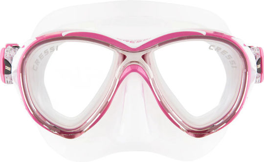 CressiSub Naxos Diving Mask White/Pink