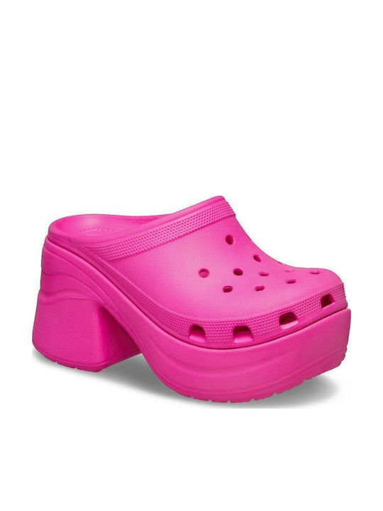 Crocs Siren Γυναικεία Σαμπό Φούξια