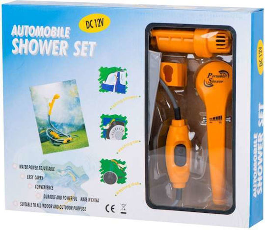 ikonka Electric Car Shower for Camping 12V