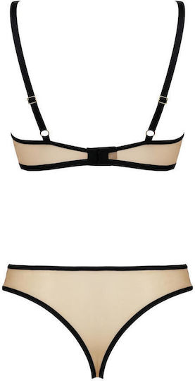 Denerys Sexy Dessous-Set Beige