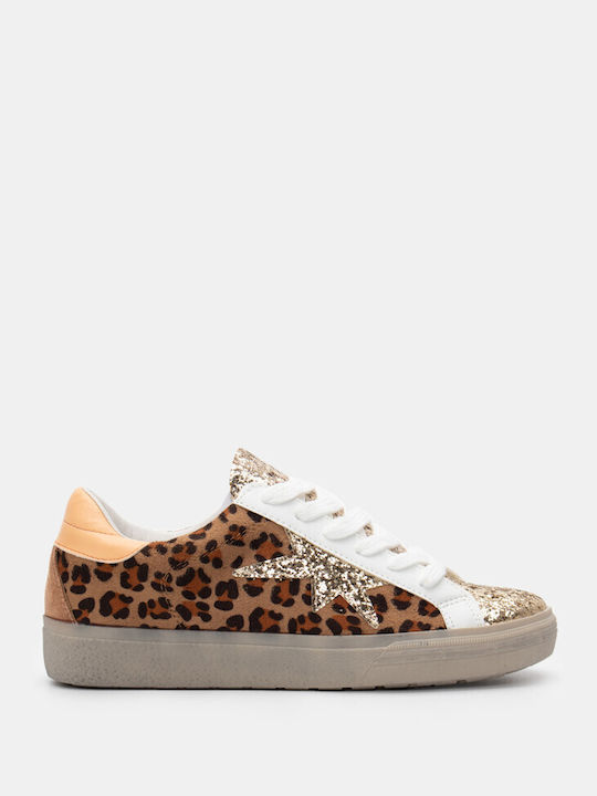 Sneakers Glitter 4303913-animal Print