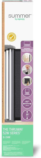 Summer Infant Mesh Foldable Security Door in Black Color 1pcs