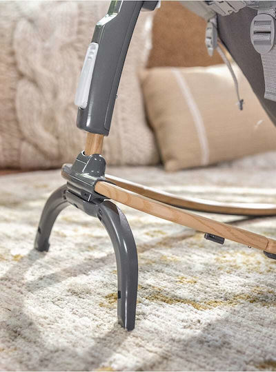 Ingenuity Elektrisch Baby Relax Every Season Rocking Seat mit Musik und Vibration Gray für Kind bis 18kg
