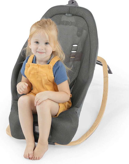 Ingenuity Elektrisch Baby Relax Every Season Rocking Seat mit Musik und Vibration Gray für Kind bis 18kg