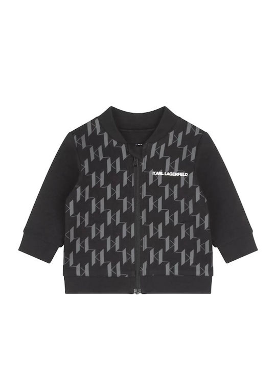 Set pentru copii cu pantaloni Iarnă 3buc Negru