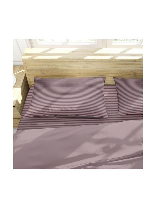 Flamingo Chic Σετ Μαξιλαροθήκες Amethyst 52x72εκ.