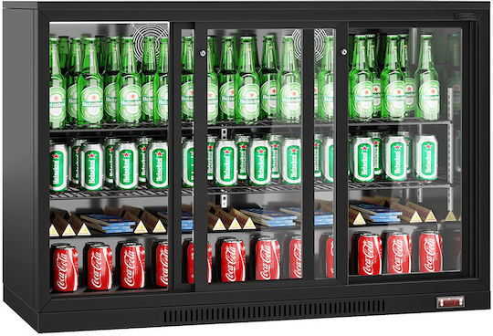 Lappas Kühlschrank Rückwandbar Bier 330Es mit drei Türen H83.5xB133.5xT50.5cm