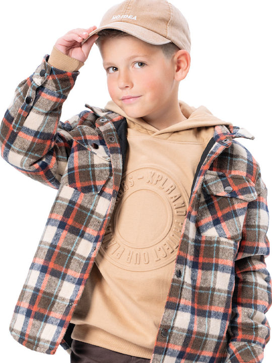 Energiers Kids Checked Shirt Multicolour