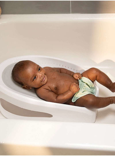 Summer Infant Baby Bath Seat Easy Rinse Bather White