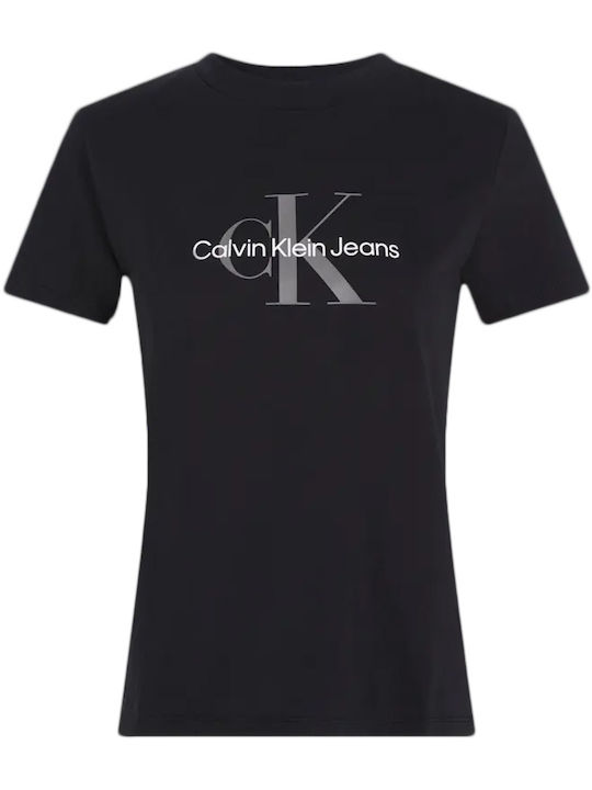 Calvin Klein Monologo Γυναικείο T-shirt Λευκό