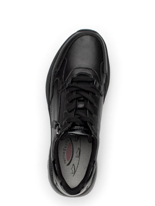 Damen Anatomisch Sneakers Schwarz
