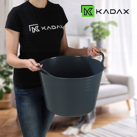 Kadax Кошница за съхранение Пластмаса Сив 26лт 1бр