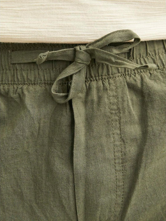 Bermudă de Bărbați Chino Olive