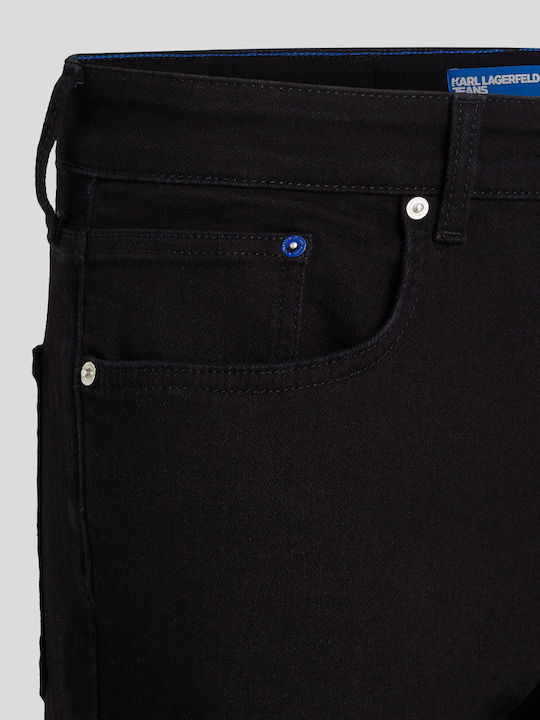 Karl Lagerfeld Men's Jeans Pants in Slim Fit Stay Black