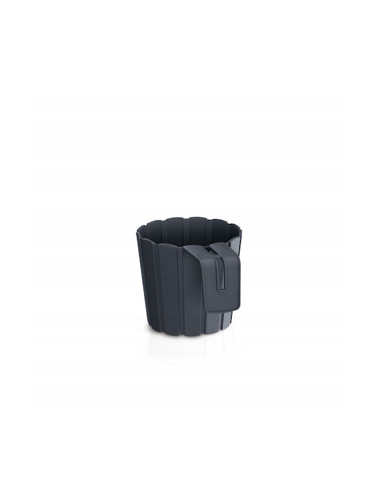 Flowerpot Prosperplast Boardee Ø 14.4 X 21.2 Cm Anthracite