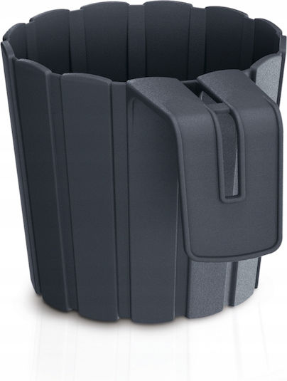 Саксия Prosperplast Boardee Ø 14.4 X 21.2 см антрацит
