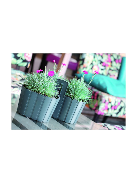 Flowerpot Prosperplast Boardee Ø 14.4 X 21.2 Cm Anthracite