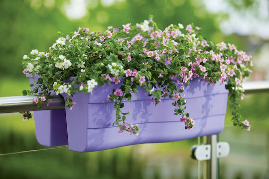Wave 60 Balcony Pot Railing Box