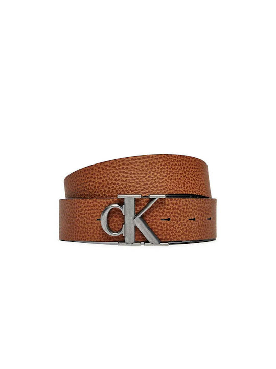 Calvin Klein Men's Leather Double Sided Belt Black