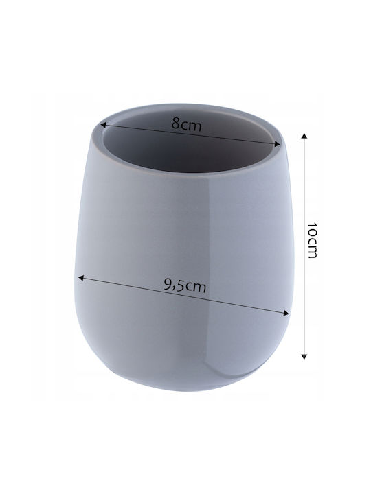 Kadax Cup Holder Ceramic Gray