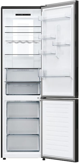 Candy Combină frigorifică 409lt NoFrost Î205xL59.5xA66.7cm. Negru CNCQ4T620EB