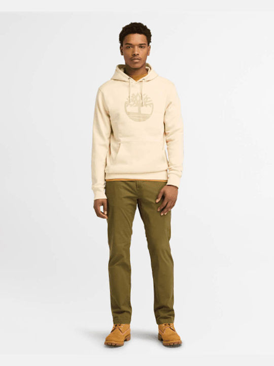 Timberland River Tree Herren Sweatshirt mit Kapuze White