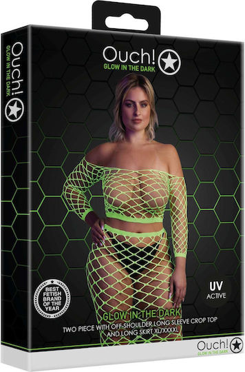 Γυναικείο Sexy Σετ Πράσινο