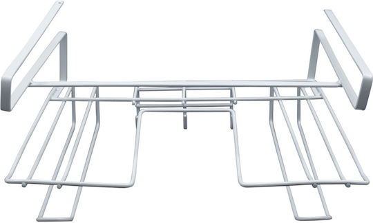 Uncle George Pendant Metal Shelf 16cm White