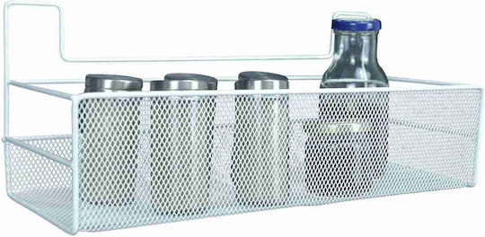 Uncle George Wall Metal Shelf 15cm White