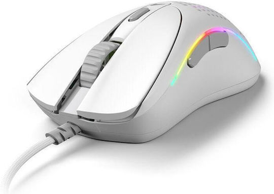 Glorious PC Gaming Race Model D 2 RGB Gaming Mouse 26000 DPI Matte White