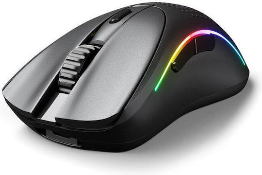 Glorious PC Gaming Race Model D 2 Безжична RGB Геймърска Мишка 26000 DPI Matte White
