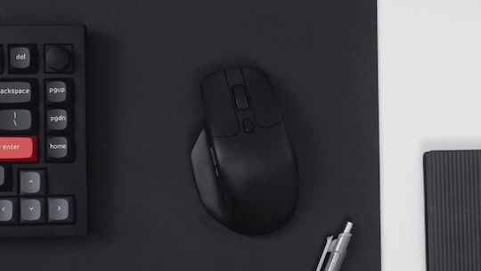 Keychron M6 Drahtlos Gaming Gaming Maus 26000 DPI Black (M6-A1)