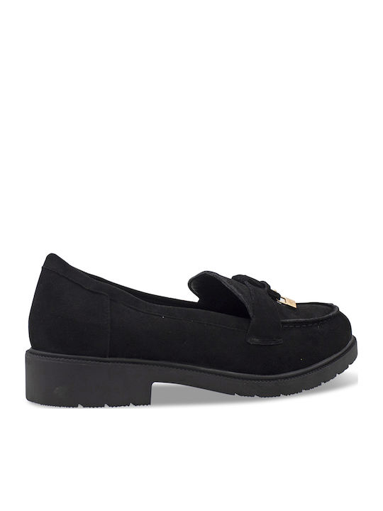 Γυναικεία Loafers σε Μαύρο Χρώμα