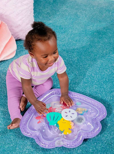 Bright Starts The Little Mermaid Sea Treasures Tummy Time Water Mat Χαλάκι Δραστηριοτήτων για Νεογέννητα